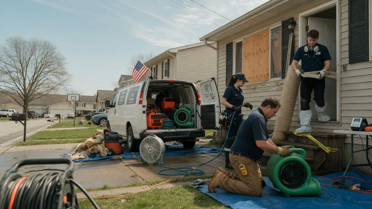 Water Damage Restoration in Fleetwood, NC near me